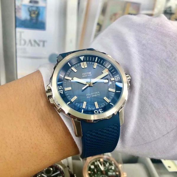 wristwatches men's watch sapphire glass 43mm automatic mechanical waterproof luminous classic three-hand 316l stainless steel c, Slivery;brown
wristwatches men's watch sapphire glass 43mm automatic mechanical waterproof luminous classic three-hand 316l stainless steel c, Slivery;brown