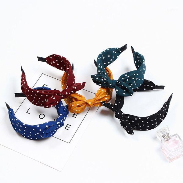 colors women girls vintage wide headband polka dot printed ears bowknot korean hair hoop anti-slip minimalist headwear1
colors women girls vintage wide headband polka dot printed ears bowknot korean hair hoop anti-slip minimalist headwear1
