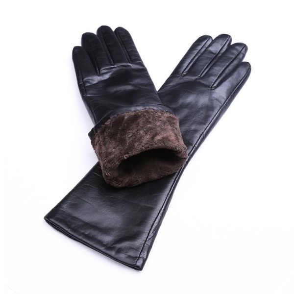 fingerless gloves women mid length real soft plain style genuine leather in black, Blue;gray
fingerless gloves women mid length real soft plain style genuine leather in black, Blue;gray