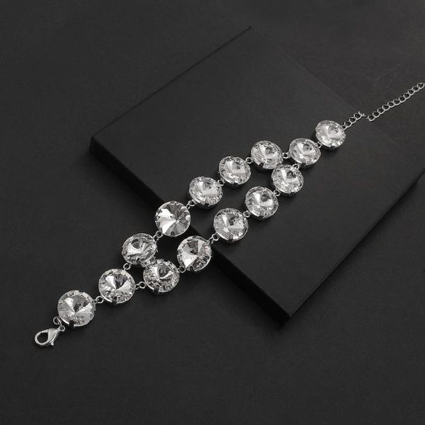 charm bracelets allyes exaggerated double layer crystal for women link chain bracelet party night club statement jewelry, Golden;silver
charm bracelets allyes exaggerated double layer crystal for women link chain bracelet party night club statement jewelry, Golden;silver