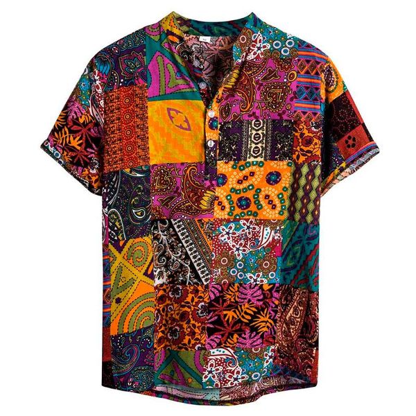 men's shirts ethnic short sleeve casual cotton linen printing blouse hawaiian beach shirt mens holiday vacation clothing, White;black
men's shirts ethnic short sleeve casual cotton linen printing blouse hawaiian beach shirt mens holiday vacation clothing, White;black