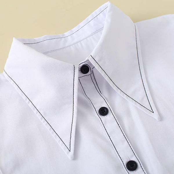 bow ties sitonjwly women white fake collar neckwear half shirt detachable female removable blouse sweater dress false, Black;gray
bow ties sitonjwly women white fake collar neckwear half shirt detachable female removable blouse sweater dress false, Black;gray