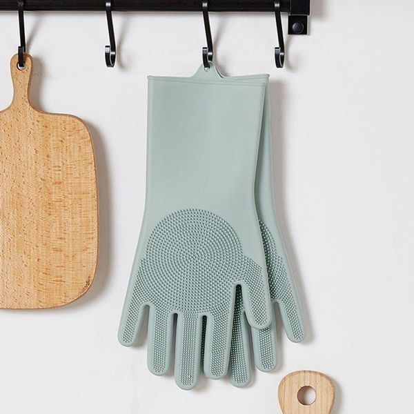 dishwashing cleaning gloves magic silicone rubber sponge glove household scrubber kitchen clean tools disposable
dishwashing cleaning gloves magic silicone rubber sponge glove household scrubber kitchen clean tools disposable