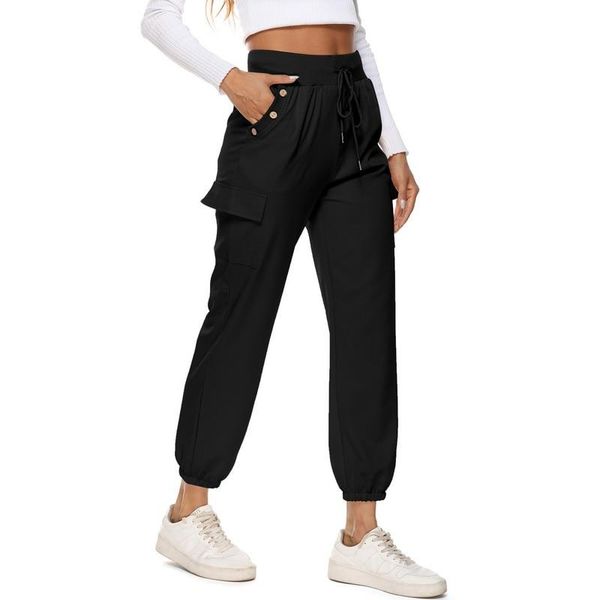 running pants women section loose beam feet yoga fitness were thin sports solid high waist cargo fall winter casual trousers, Black;blue
running pants women section loose beam feet yoga fitness were thin sports solid high waist cargo fall winter casual trousers, Black;blue