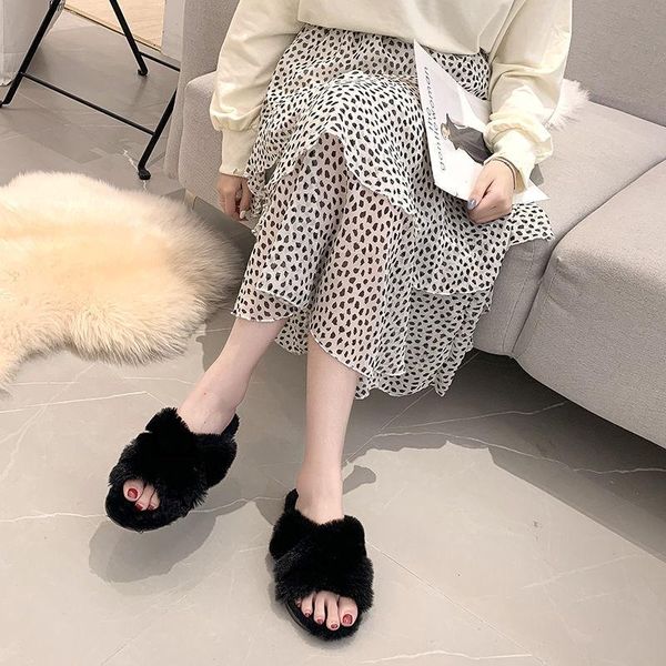 slippers mazefeng brand women home winter warm shoes woman slip on flats slides female faux fur 36-41 wholesale, Black
slippers mazefeng brand women home winter warm shoes woman slip on flats slides female faux fur 36-41 wholesale, Black