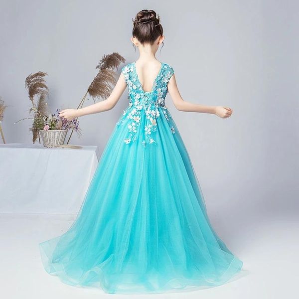 girl's dresses boho elegant boat neck flower girl dress 2021 court train button 3/4 sleeve organza appliques for wedding little kids pr, Red;yellow
girl's dresses boho elegant boat neck flower girl dress 2021 court train button 3/4 sleeve organza appliques for wedding little kids pr, Red;yellow