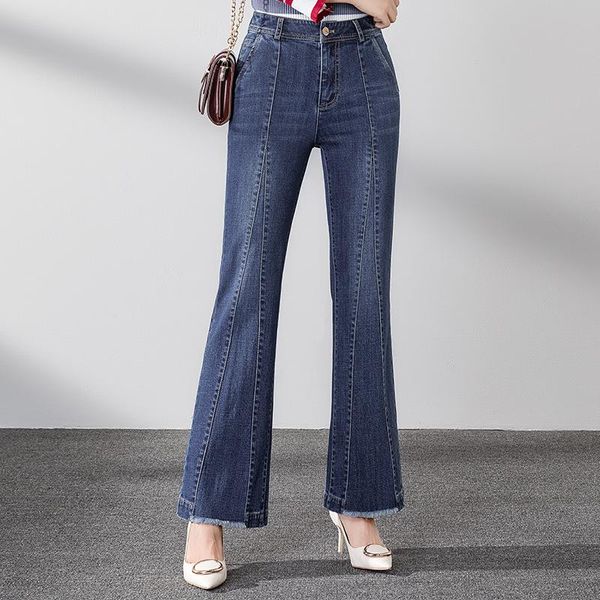 women's jeans women skinny slim fit office lady casual ankle length stretch denim flare pants female streetwear vintage trousers, Blue
women's jeans women skinny slim fit office lady casual ankle length stretch denim flare pants female streetwear vintage trousers, Blue