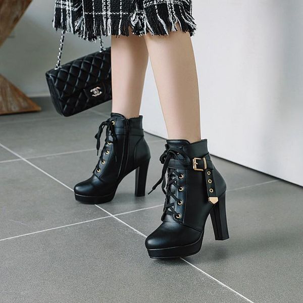 boots big size 9 10 11 12 women shoes ankle for ladies woman winter cross strap with willow buckle, Black
boots big size 9 10 11 12 women shoes ankle for ladies woman winter cross strap with willow buckle, Black