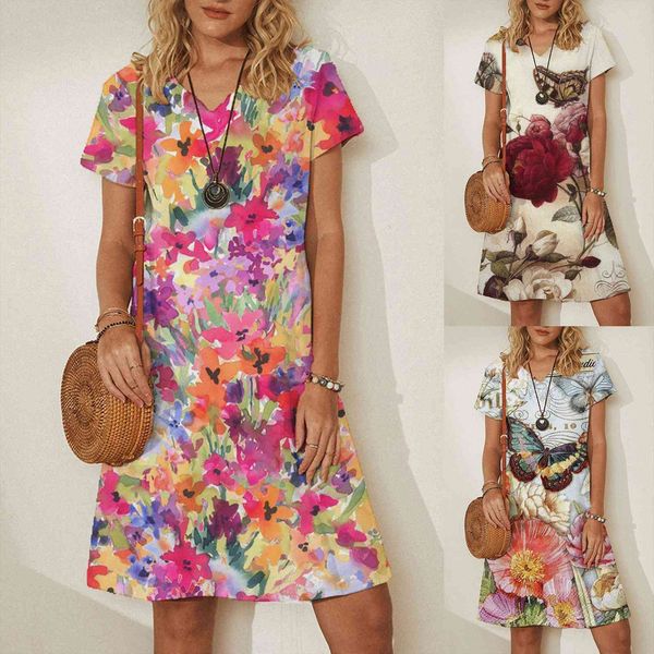 v neck casual summer multicolor women dress geometric print short for vestido de mujer, Black;gray
v neck casual summer multicolor women dress geometric print short for vestido de mujer, Black;gray