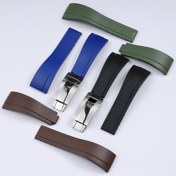 watch bands 20mm fluoro rubber straight end watchband for role x submainer explorer strap tape wrist bracelet, Black;brown
watch bands 20mm fluoro rubber straight end watchband for role x submainer explorer strap tape wrist bracelet, Black;brown