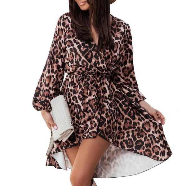 casual dresses women dress chiffon chic dot print mini irregular hem leopard v-neck belt party streetwear, Black;gray
casual dresses women dress chiffon chic dot print mini irregular hem leopard v-neck belt party streetwear, Black;gray
