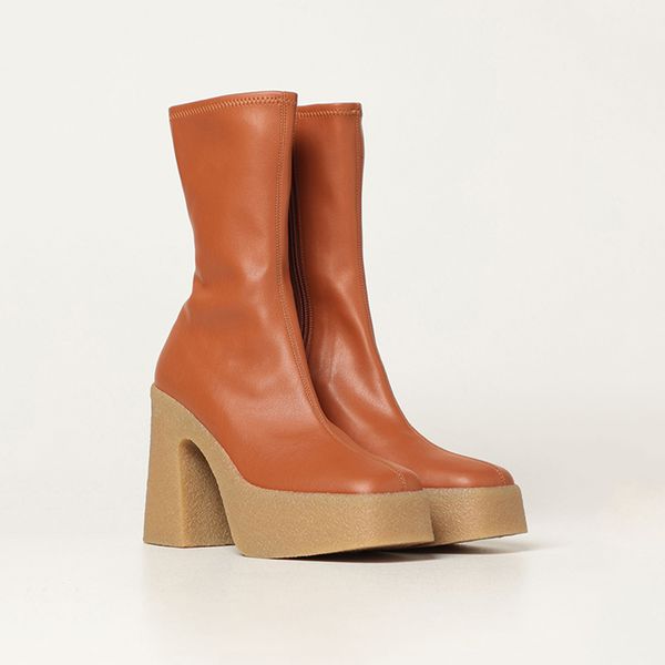 boots mumani elastic shoes with women's platform, 9 cm ultra-high heels, leather, orange, square pointed, modern boots 24u2, Black 
boots mumani elastic shoes with women's platform, 9 cm ultra-high heels, leather, orange, square pointed, modern boots 24u2, Black