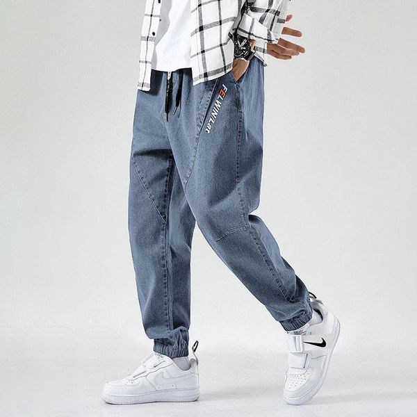 loose men jeans male trousers fashion design students cozy ankle-length daily casual pants men's, Blue
loose men jeans male trousers fashion design students cozy ankle-length daily casual pants men's, Blue