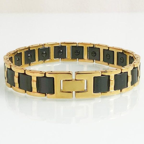 link, chain black ceramic bracelet for men hematite titainium steel health magnetic female wristband homme germanium armband gifts him
link, chain black ceramic bracelet for men hematite titainium steel health magnetic female wristband homme germanium armband gifts him