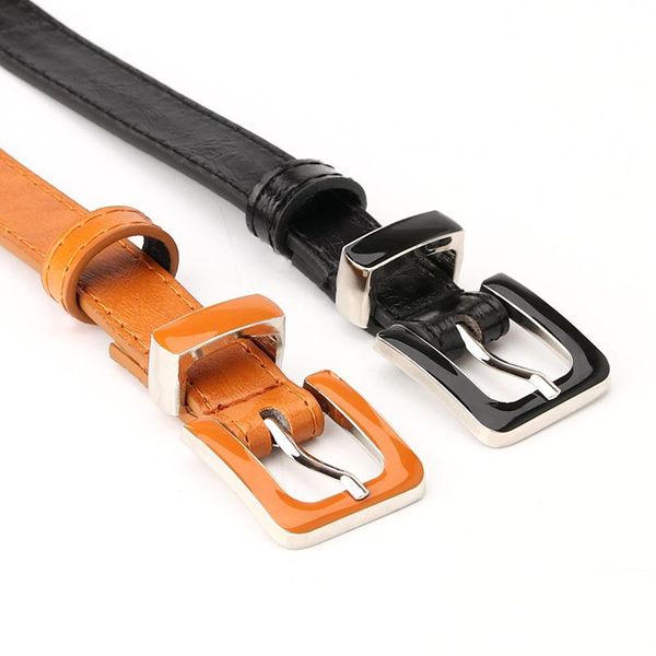 belts fashion pu leather belt alloy pin buckle for women dripping oil square all-match jeans designer waistband, Black;brown 
belts fashion pu leather belt alloy pin buckle for women dripping oil square all-match jeans designer waistband, Black;brown