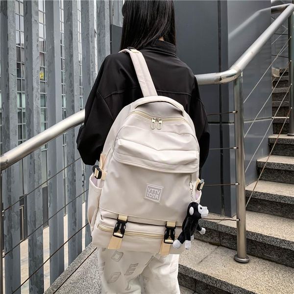 backpack waterproof nylon ins men's fashion casual women's girls and boys school bags travel shoulder bag
backpack waterproof nylon ins men's fashion casual women's girls and boys school bags travel shoulder bag