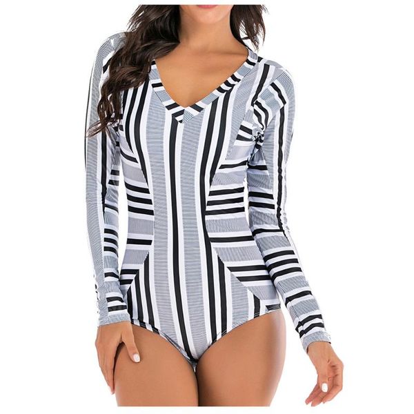 one-piece suits casual striped diving surfing suit set v neck one piece swimsuit summer holiday beach swimwear women traje de baño muje
one-piece suits casual striped diving surfing suit set v neck one piece swimsuit summer holiday beach swimwear women traje de baño muje