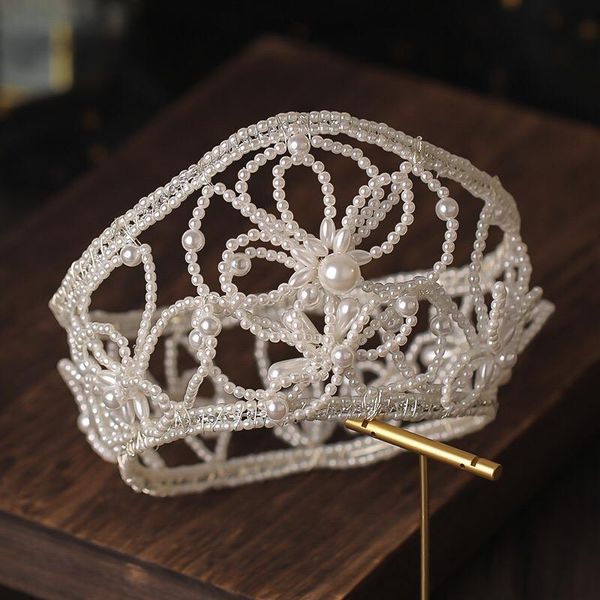 hair clips & barrettes vingate bridal pearl crown tiara hand woven flora design wedding party jewelry, Golden;silver
hair clips & barrettes vingate bridal pearl crown tiara hand woven flora design wedding party jewelry, Golden;silver