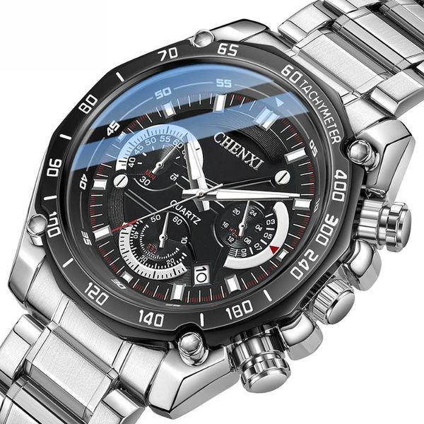wristwatches creative men casual watches unique design punk locomotive chronograph sport quartz men's watch muilt function clock gift, Slivery;brown
wristwatches creative men casual watches unique design punk locomotive chronograph sport quartz men's watch muilt function clock gift, Slivery;brown