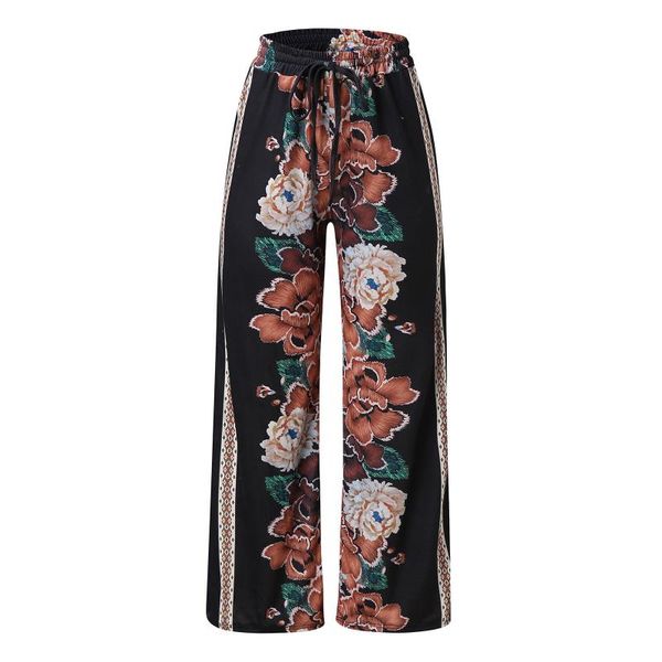 women's pants & capris bohemian women thai indonesian style floral printed summer loose drawstring high waist trousers baggy wide leg, Black;white
women's pants & capris bohemian women thai indonesian style floral printed summer loose drawstring high waist trousers baggy wide leg, Black;white