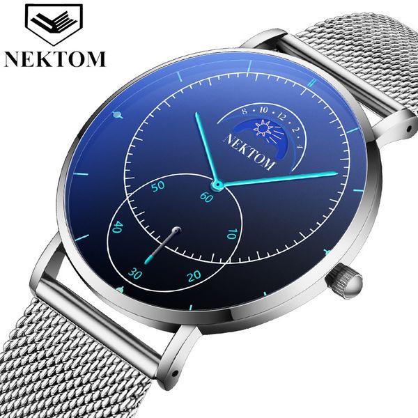large waterproof men's watch blue light glass quartz watch business men's watch, Slivery;brown
large waterproof men's watch blue light glass quartz watch business men's watch, Slivery;brown