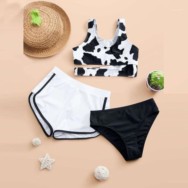 one-pieces kids teen girls swimwear summer cow printing cut out swimsuit three-piece bikini set swimming beachwear bathing suit 8-13 years, Black
one-pieces kids teen girls swimwear summer cow printing cut out swimsuit three-piece bikini set swimming beachwear bathing suit 8-13 years, Black
