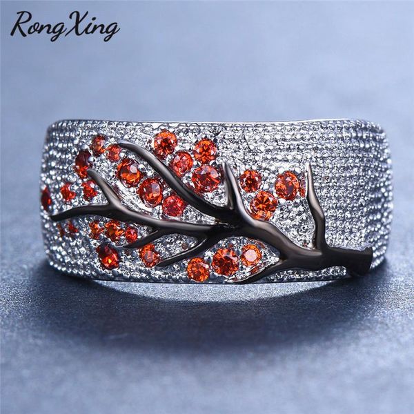 rongxing creative plum blossom tree ring silvercolor rose red cz stone engagement rings for women wedding jewelry female crystal, Slivery;golden
rongxing creative plum blossom tree ring silvercolor rose red cz stone engagement rings for women wedding jewelry female crystal, Slivery;golden
