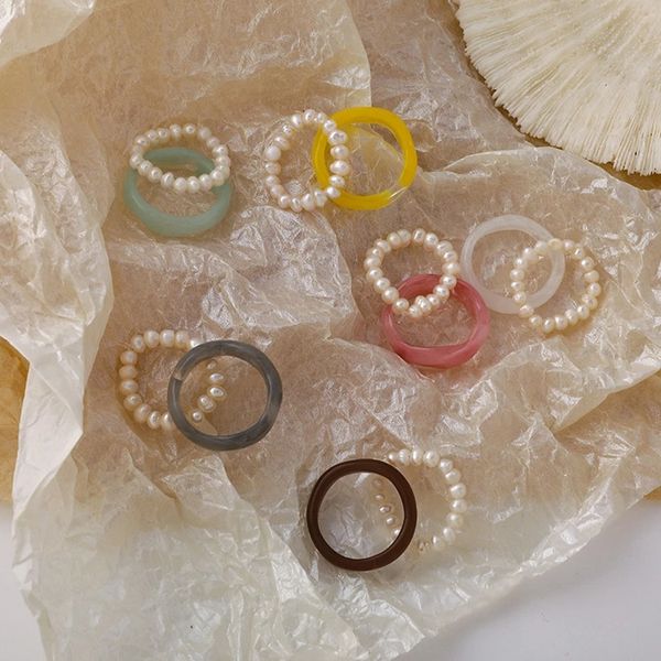fashion trendy korean handmade multi-color small crystal beads ring women girl jewelry stretch weave style stacked party rings, Silver
fashion trendy korean handmade multi-color small crystal beads ring women girl jewelry stretch weave style stacked party rings, Silver