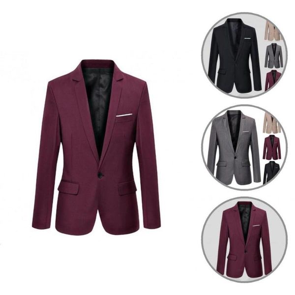 men's suits & blazers exquisite workmanship casual single button lapel suit jacket for prom, White;black
men's suits & blazers exquisite workmanship casual single button lapel suit jacket for prom, White;black
