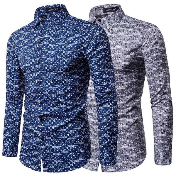 men's casual shirts printed men shirt fashiom camisa masculina long sleeve formal streetwear cotton polyester chemise homme blouse, White;black
men's casual shirts printed men shirt fashiom camisa masculina long sleeve formal streetwear cotton polyester chemise homme blouse, White;black
