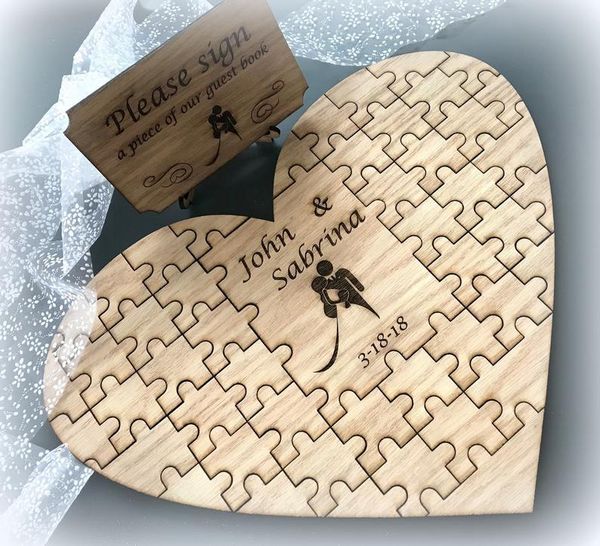 other event & party supplies custom heart shaped wooden puzzle guest book alternative, elegant drop box jigsaw wedding
other event & party supplies custom heart shaped wooden puzzle guest book alternative, elegant drop box jigsaw wedding