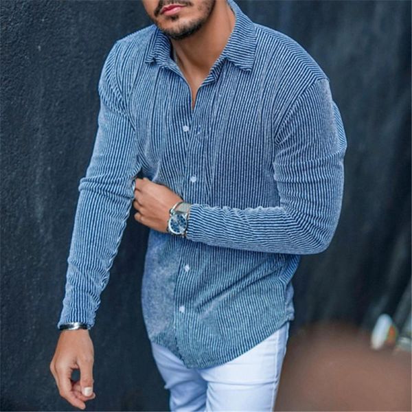 men shirts fashion spring/autumn vertical striped slim single breasted turn-down collar casual men's clothing, White;black
men shirts fashion spring/autumn vertical striped slim single breasted turn-down collar casual men's clothing, White;black