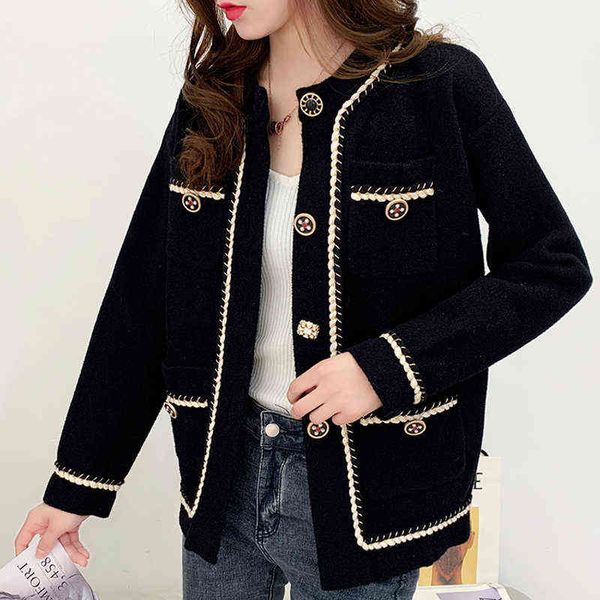 zoki autumn women coat long sleeve breasted single korean soft fashion button wool jacket white black winter casual lady clothes 211118
zoki autumn women coat long sleeve breasted single korean soft fashion button wool jacket white black winter casual lady clothes 211118