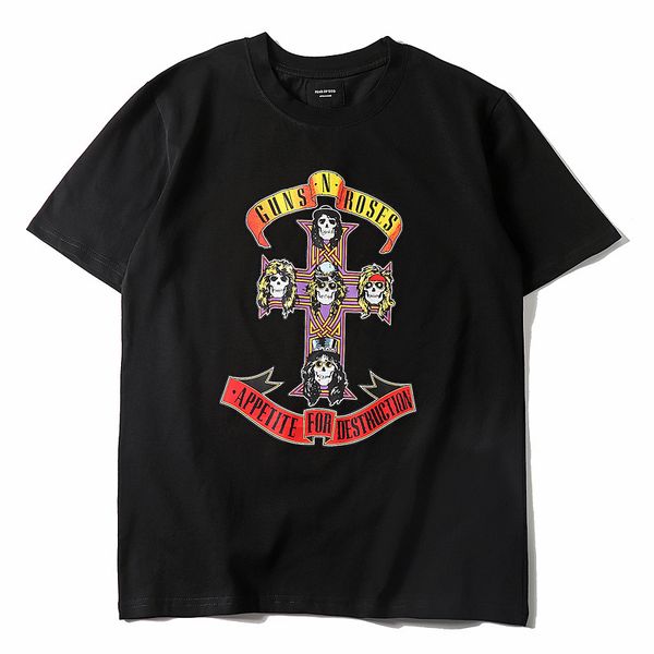 chrome/hearts tees 2021 high brand fog gun flower cross skull print rock band ins fashion street short sleeve t-shirt, White
chrome/hearts tees 2021 high brand fog gun flower cross skull print rock band ins fashion street short sleeve t-shirt, White