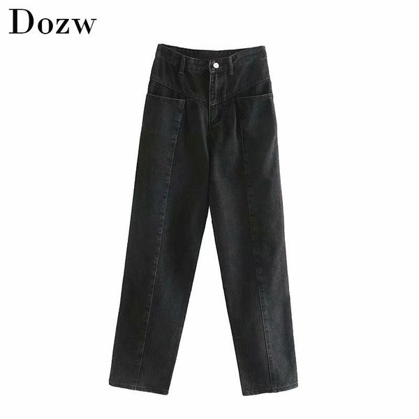 high waist pants black women denim jeans fashion straight boyfriend style long vintage ladies streetwear trousers women's, Blue
high waist pants black women denim jeans fashion straight boyfriend style long vintage ladies streetwear trousers women's, Blue
