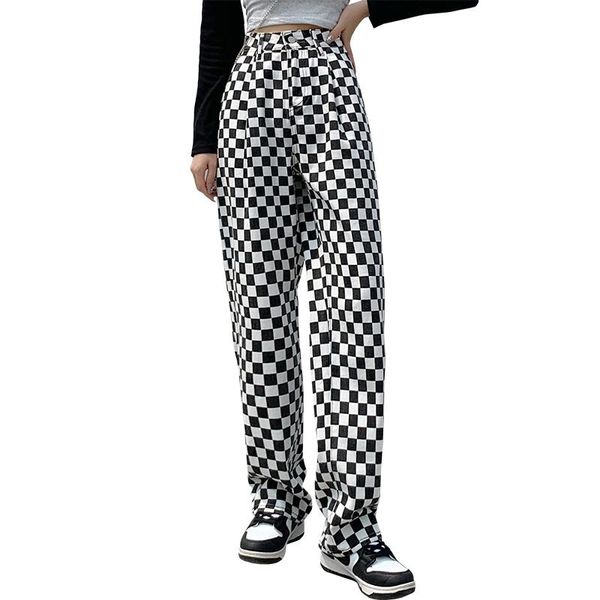 women's jeans spring men women streetwear harajuku checkerboard loose wide leg straight pants cotton vintage denim trousers ins, Blue
women's jeans spring men women streetwear harajuku checkerboard loose wide leg straight pants cotton vintage denim trousers ins, Blue