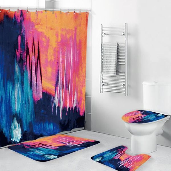 bath mats stone art home bathroom 4-piece non-slip foot mat toilet decoration set shower curtain waterproof
bath mats stone art home bathroom 4-piece non-slip foot mat toilet decoration set shower curtain waterproof
