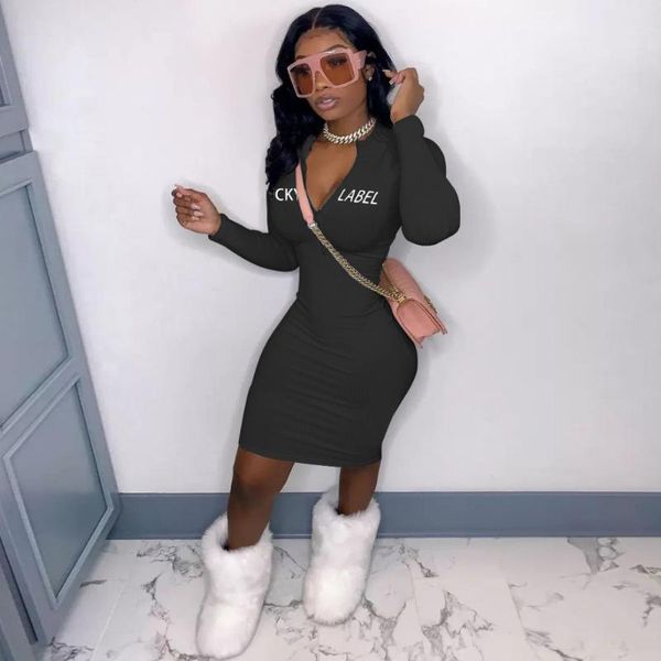 casual dresses rmsfe 2021 women's long sleeve round neck fashion nightclub small pit strip embroidery zipper tight dress, Black;gray
casual dresses rmsfe 2021 women's long sleeve round neck fashion nightclub small pit strip embroidery zipper tight dress, Black;gray