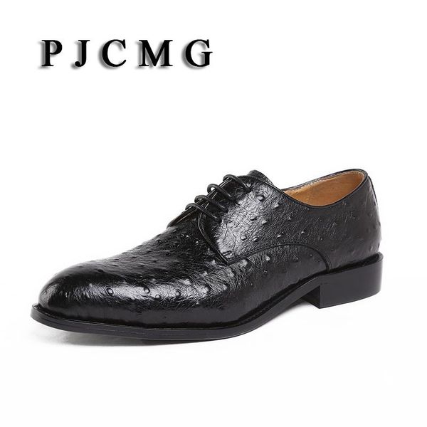 dress shoes pjcmg men's spring/autumn men fashion business formal genuine leather lace-up pointed toe handmade flat patent oxford, Black
dress shoes pjcmg men's spring/autumn men fashion business formal genuine leather lace-up pointed toe handmade flat patent oxford, Black