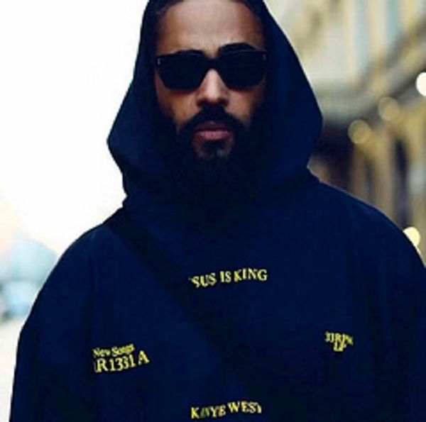 kanye west jesus is king puff letter printed women men hooded sweatshirt hiphop casual hoodie pullover, Black
kanye west jesus is king puff letter printed women men hooded sweatshirt hiphop casual hoodie pullover, Black