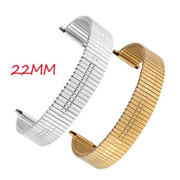 watch bands 22mm silver/golden stainless steel strap adjustable watches band practical stretchable length none buckle wristwatch, Black;brown
watch bands 22mm silver/golden stainless steel strap adjustable watches band practical stretchable length none buckle wristwatch, Black;brown