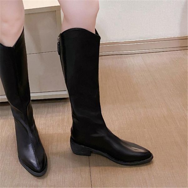 boots cootelili women pointed toe women's casual shoes 2021 fashion zip woman 4.5cm heel botas femininas, Black
boots cootelili women pointed toe women's casual shoes 2021 fashion zip woman 4.5cm heel botas femininas, Black