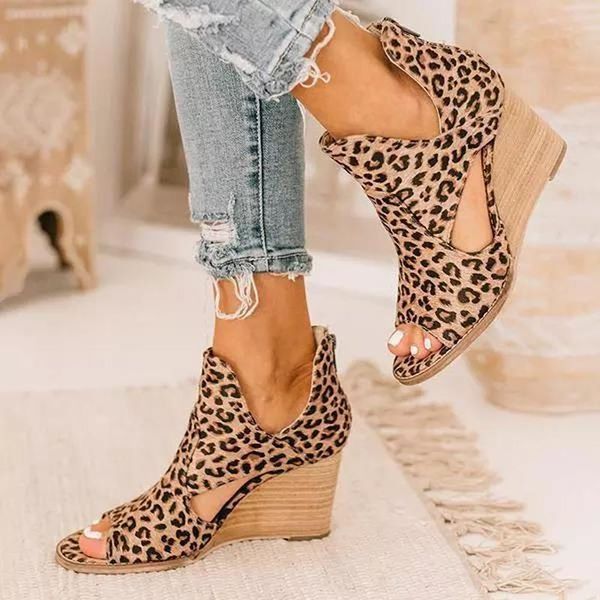 dress shoes 2021 retro women sandals leopard flat platform ladies wedge women's woman casual buckle strap female summer, Black
dress shoes 2021 retro women sandals leopard flat platform ladies wedge women's woman casual buckle strap female summer, Black