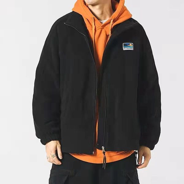 men's hoodies & sweatshirts 2021 spring japanese streetwear thick stand up collar sweatshirt men clothing harajuku casual cardigan hip, Black
men's hoodies & sweatshirts 2021 spring japanese streetwear thick stand up collar sweatshirt men clothing harajuku casual cardigan hip, Black