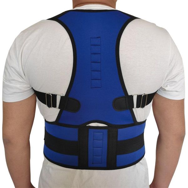 adjustable posture corrector orthopedic men and women back support braces shoulder waist lumbar belt, Black;blue
adjustable posture corrector orthopedic men and women back support braces shoulder waist lumbar belt, Black;blue