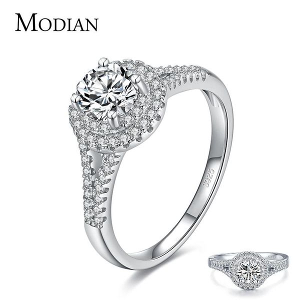 cluster rings modian real 925 sterling silver for women round classic ten hearts zircon ring romantic wedding statement jewelry with box, Golden;silver
cluster rings modian real 925 sterling silver for women round classic ten hearts zircon ring romantic wedding statement jewelry with box, Golden;silver
