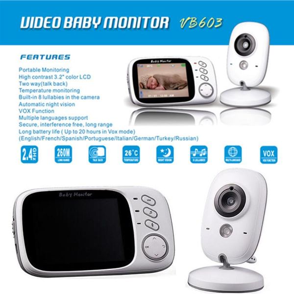 baby monitors video monitor vb603 2.4g wireless 3.2 inches lcd 2 way audio talk night vision nanny babysitter sleeping
baby monitors video monitor vb603 2.4g wireless 3.2 inches lcd 2 way audio talk night vision nanny babysitter sleeping