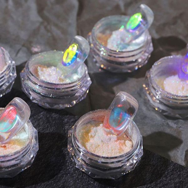 nail glitter 6colors rainbow mirror effect powder ice transparent laser magic aurora decorations sparkling diy manicure tool, Silver;gold
nail glitter 6colors rainbow mirror effect powder ice transparent laser magic aurora decorations sparkling diy manicure tool, Silver;gold