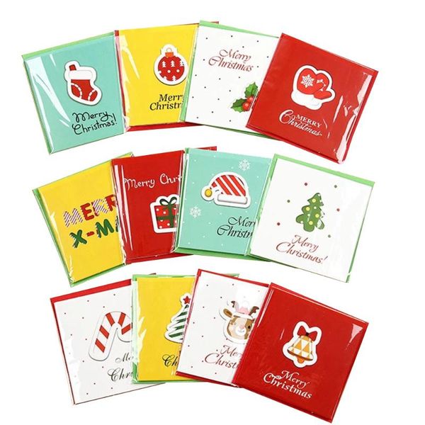 greeting cards 96pcs creative merry christmas card mini postcard three fold x-mas year gift
greeting cards 96pcs creative merry christmas card mini postcard three fold x-mas year gift