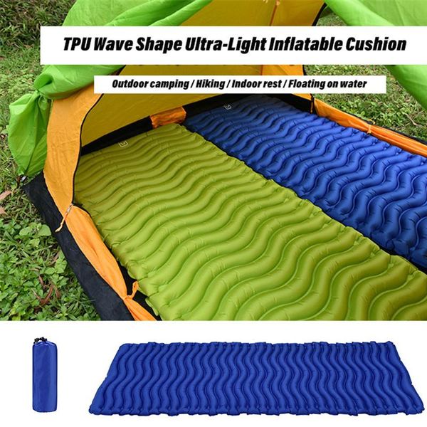 outdoor pads single camping inflatable bed tpu explosion-proof air mattress portable ultralight thicken sleeping pad
outdoor pads single camping inflatable bed tpu explosion-proof air mattress portable ultralight thicken sleeping pad